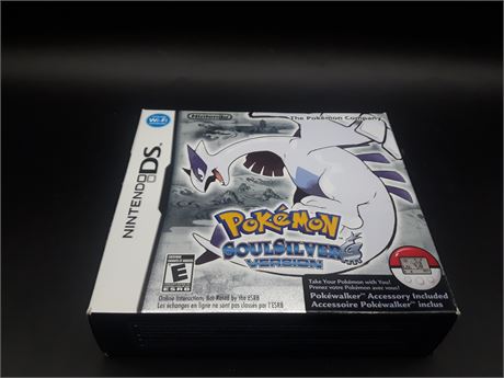 POKEMON SOULSILVER - WITH POKEWALKER - VERY GOOD CONDITION - DS