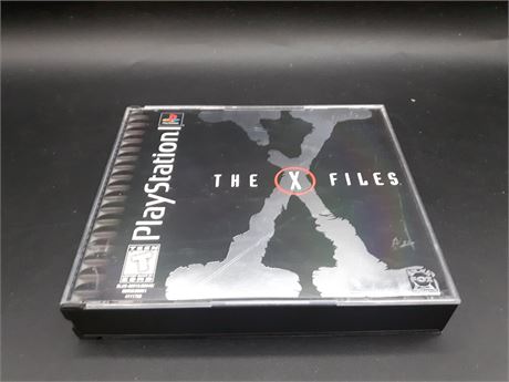 THE X-FILES - CIB - VERY GOOD CONDITION - PLAYSTATION ONE