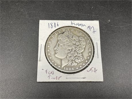 1886 USA SILVER DOLLAR