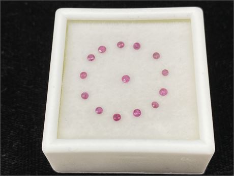 GENUINE BURMAN GEM RUBIES - 0.52CT