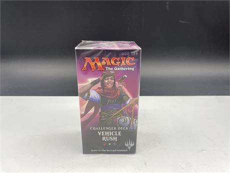 SEALED MAGIC THE GATHERING - CHALLENGER DECK - VEHICLE RUSH