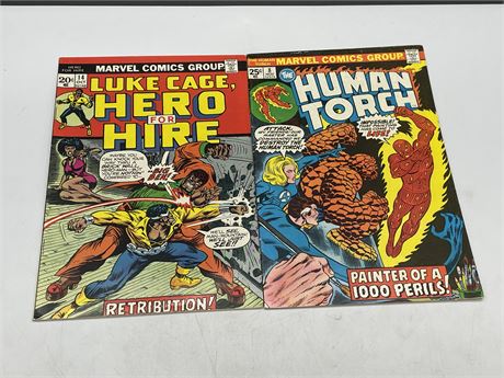 LUKE CAGE #14 & THE HUMAN TORCH #8