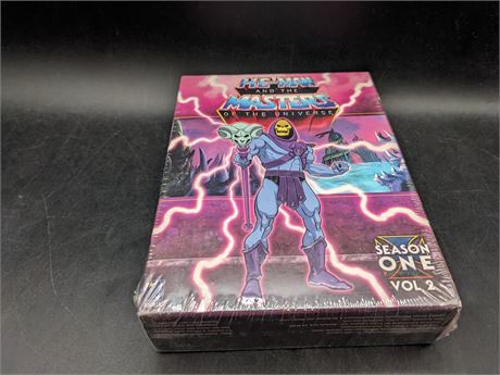SEALED - RARE - HE-MAN MASTERS OF THE UNIVERSE SEASON 1 VOLUME 2 - DVD