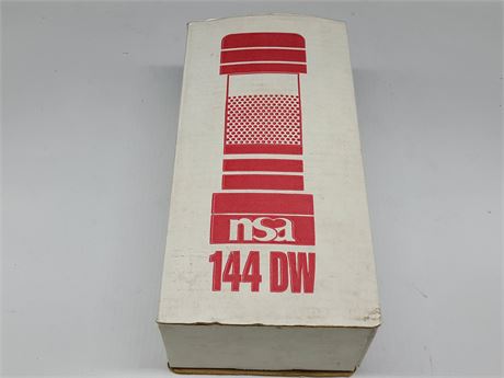 NSA 144 DW WATER TREATMENT SYSTEM