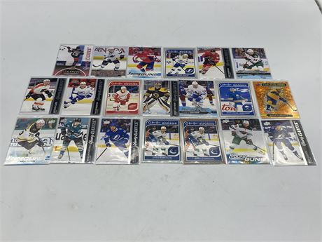 20 YOUNG GUNS ROOKIE CARDS