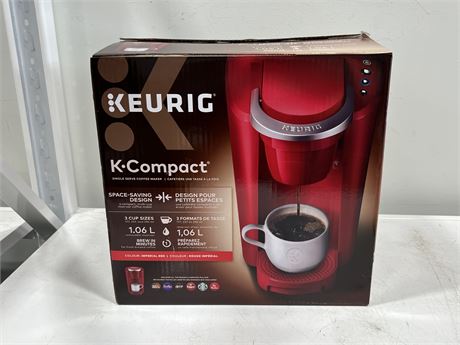 (NEW) KEURIG K-COMPACT COFFEE MAKER