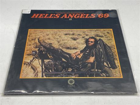 HTF HELL’S ANGELS ‘69 SOUNDTRACK - GOOD (scratched)