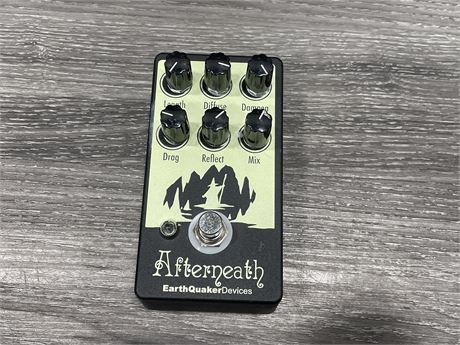 AFTERNEATH EARTH QUAKER DEVICES REVERBERATION MACHINE