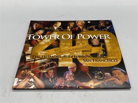 TOWER OF POWER - 40TH ANNIVERSARY LIMITED EDITION NUMBERED 2LP - NEAR MINT (NM)