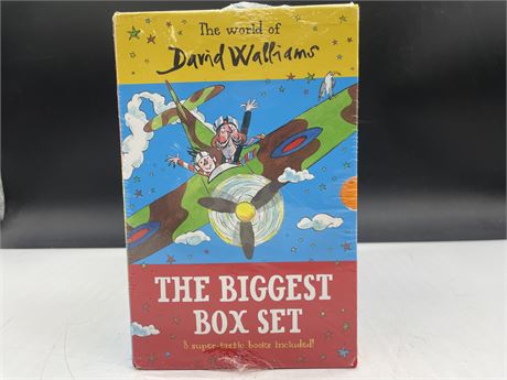 SEALED BIGGEST BOX SET BOOKS BY DAVID WILLIAMS