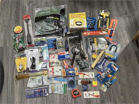 LOT OF NEW TOOLS / HARDWARE