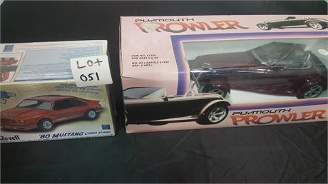 (NEW) RC PLYMOUTH PROWLER/MUSTANG 80’ COBRA TOY