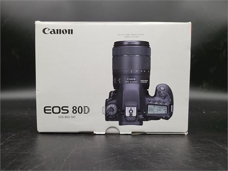 CANON EOS 80D (GREAT CONDITION/UNDER 500 PICTURES TAKEN)
