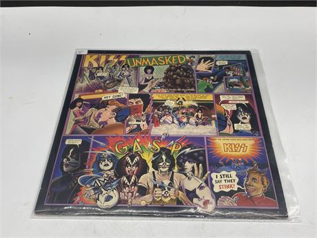 KISS - UNMASKED - (VG+)