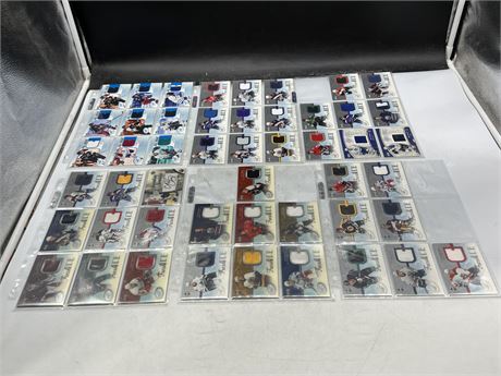 49 NHL JERSEY CARDS