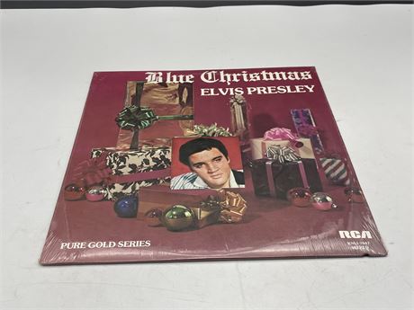 SEALED - ELVIS - BLUE CHRISTMAS PURE GOLD SERIES