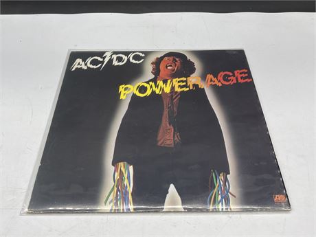 AC/DC - POWERAGE - EXCELLENT (E)