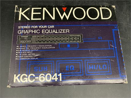 KENWOOD EQUILIZER KGC-6041