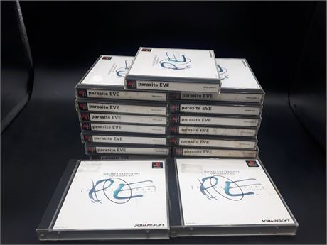 COLLECTION OF JAPANESE PARASITE EVE GAMES - PLAYSTATION ONE