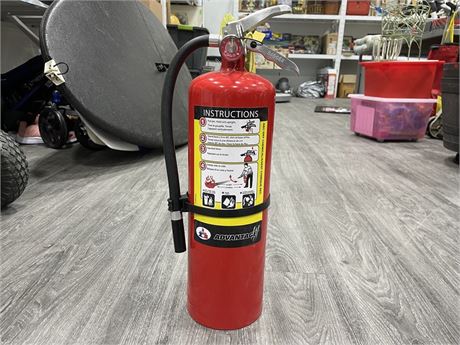 10LBS ABC FIRE EXTINGUISHER (FULLY CHARGED)