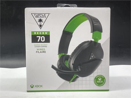 SEALED - TURTLE BEACH RECON 70 WIRED GAMING HEADSET
