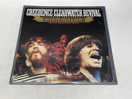 SEALED - CREEDENCE CLEARWATER REVIVAL - CHRONICLE THE 20 GREATEST HITS 2 LP’S