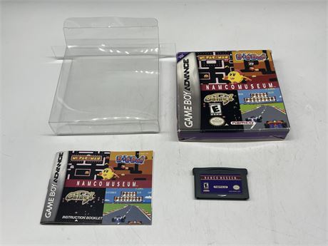 NAMCOMUSEUM - GAMEBOY ADVANCE COMPLETE W/BOX & MANUAL - EXCELLENT COND.
