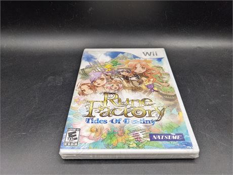 SEALED - RUNE FACTORY TIDES OF DESTINY - WII