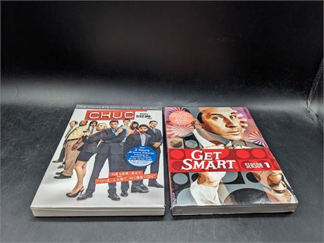 SEALED - CHUCK FINAL SEASON & GET SMART SEASON 1 - DVD