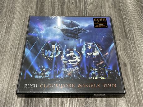 SEALED NEW - RUSH 5LP BOX SET - CLOCKWORK ANGELS TOUR