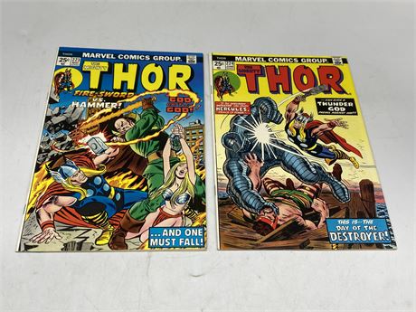 THE MIGHTY THOR #223 & #224