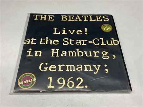 THE BEATLES - LIVE AT THE STAR CLUB IN HAMBURG GERMANY 1962 - EXCELLENT (E)