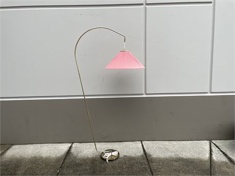 MCM BRASS HANGING LAMP - WORKING / EXCELLENT CONDITION - 6FT TALL