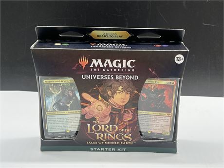 SEALED MAGIC THE GATHERING - THE LORD OF THE RINGS STARTER KIT
