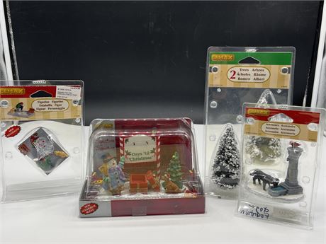 LEMAX CHRISTMAS COUNTDOWN TO CHRISTMAS WITH 3 ACCESSORIES