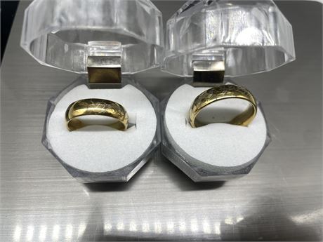 HIS AND HERS LORD OF THE RINGS RING