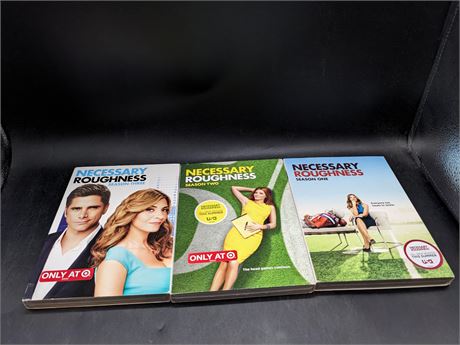 SEALED - NECESSARY ROUGHNESS SEASONS 1 - 3 - DVD