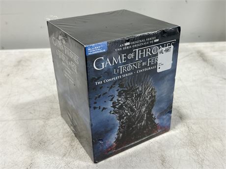 SEALED GAME OF THRONES BLU RAY COMPLETE SERIES SET