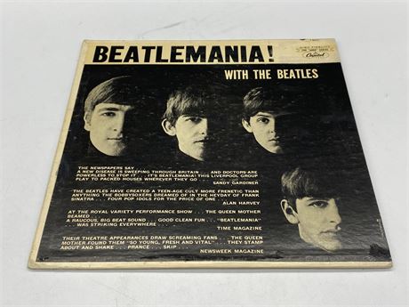 THE BEATLES - BEATLEMANIA - VG (Slightly Scratched)