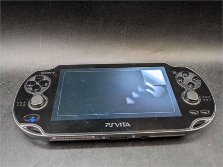 PS VITA CONSOLE - TESTED & WORKING - SCREEN FAIRLY SCRATCHED