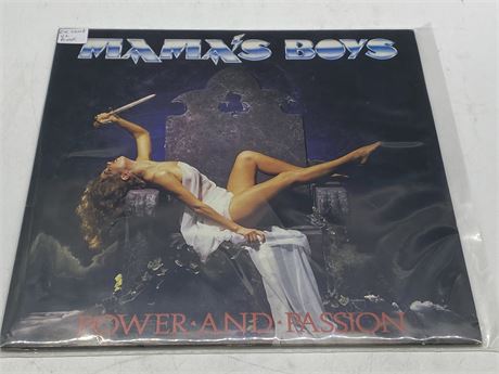 UK PRESS MAMA’S BOYS - POWER AND PASSION - EXCELLENT (E)