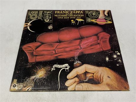 FRANK ZAPPA AND THE MOTHERS OF INVENTION - ONE SIZE FITS ALL GATEFOLD - VG+