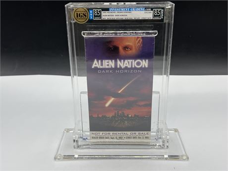 IGS GRADE 8.5 SEALED VHS - ALIEN NATION DARK HORIZON