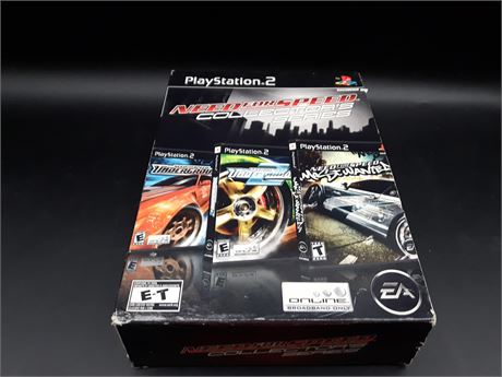 NEED FOR SPEED COLLECTORS EDITION - CIB - EXCELLENT CONDITION - PS2