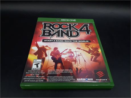 ROCK BAND 4  - VERY GOOD CONDITION - XBOX ONE