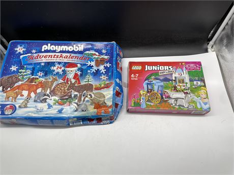 OPEN BOX LEGO & CHRISTMAS PLAYMOBIL