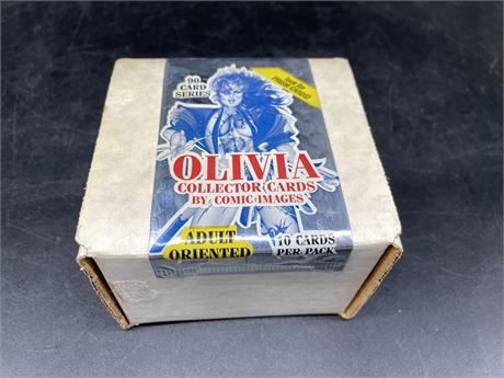 (2) COMPLETE OLIVIA PIN-UP GIRL COMPLETE COLLECTORS CARD SETS