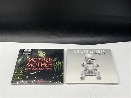2 SEALED MOTHER MOTHER CDS