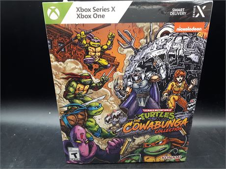 SEALED - TURTLES COWABUNGA COLLECTION - COLLECTORS EDITION - XBOX