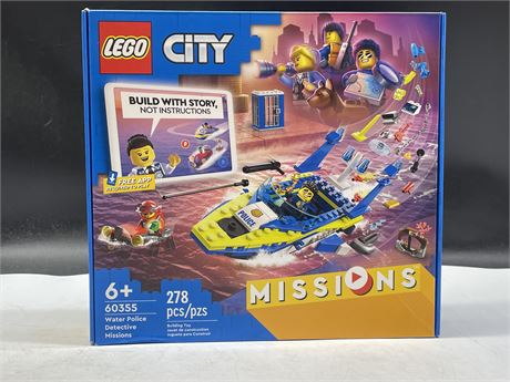 FACTORY SEALED LEGO CITY MISSIONS 60355